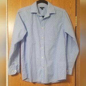 Tommy Hilfiger Light Blue Casual Button-Down Shirt Size 16